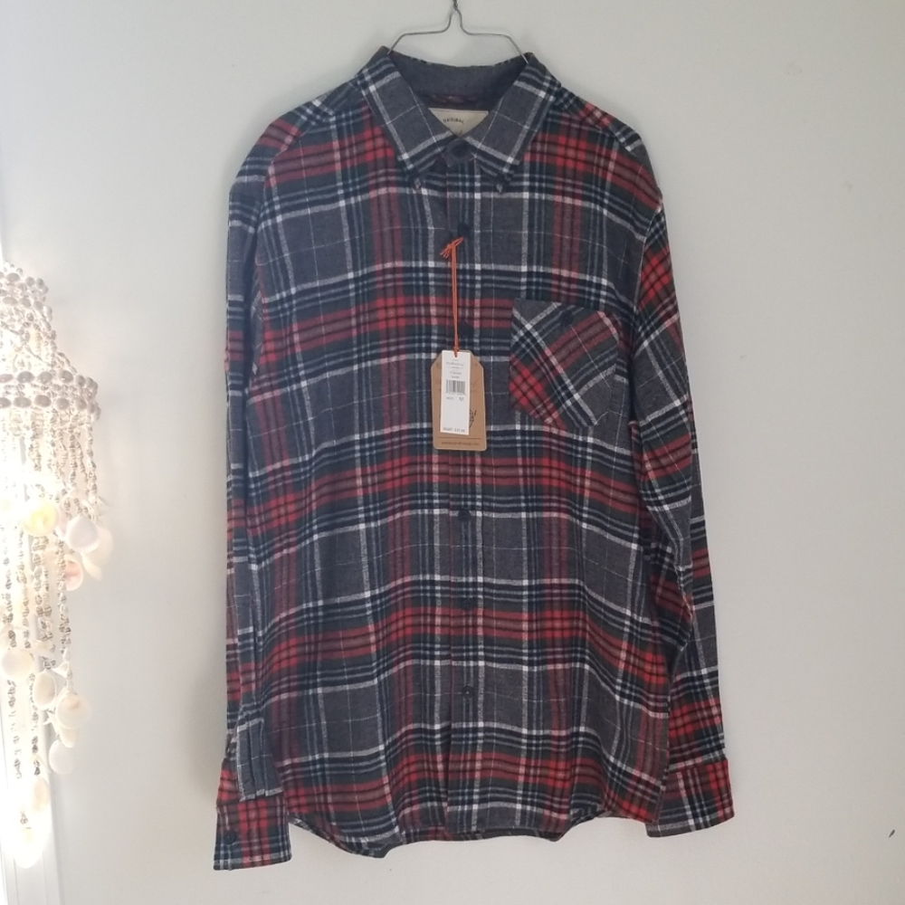 Weatherproof mens flannel